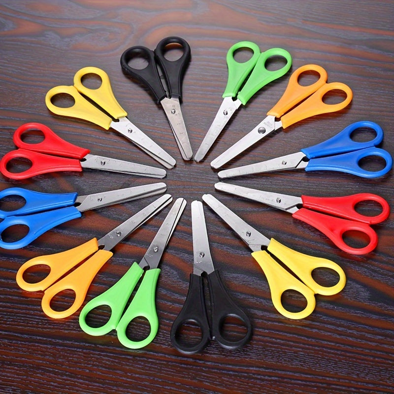 3pcs Stainless Steel DIY Paper-cutting Scissor Set with Scale - Cyprus