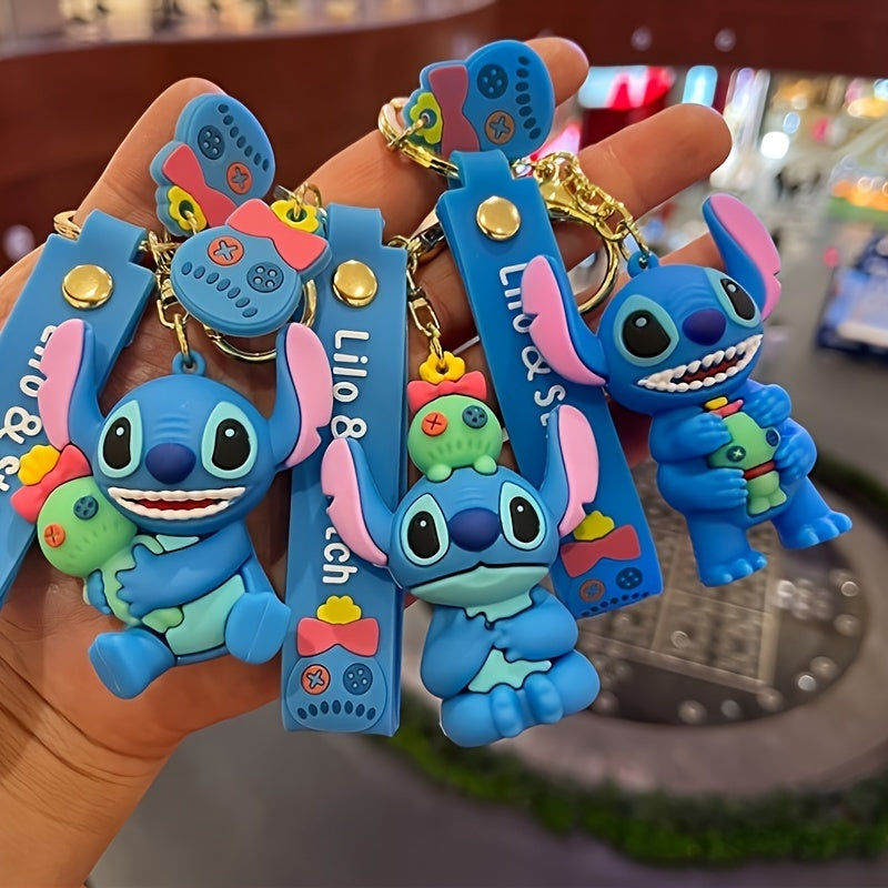 Lilo Stitch Keychain Stitch Action Figure - Compact & Adorable Keychain for Fans - Cyprus