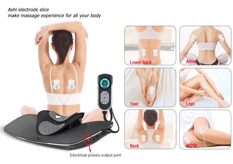 3 In 1 Electric Heated Portable Wrap Around Neck Massager Neck Pain Massage Machine Vibration Therapy Machine