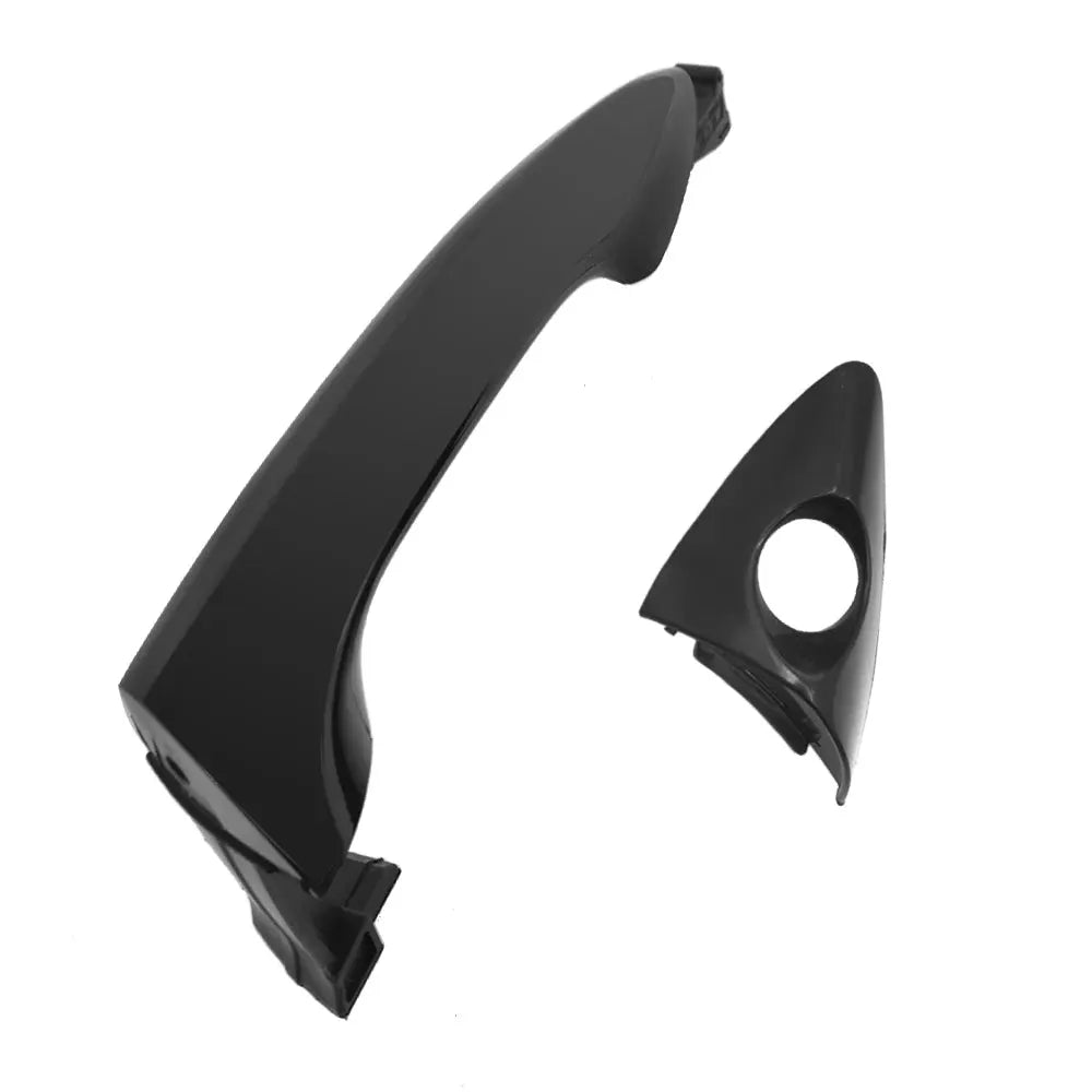 Rear Left Door Handle For 2011-2016 Hyundai Elantra | Primed Black Without Key Hole