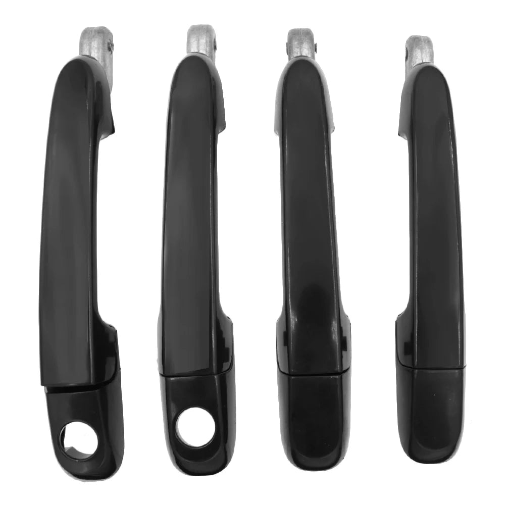 Pair Of Black Exterior Door Handles For 2006-2011 Hyundai Accent – Front & Rear, Left & Right Available