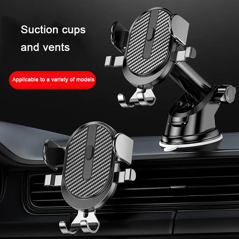 🟠 Sucker Car Phone Holder Mobile Smartphone Cellphone Bracket Tablet Vehicles Mount Stand GPS For iPhone 14 Xiaomi Huawei Samsung