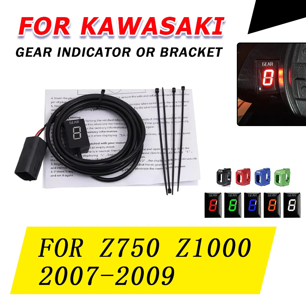 kawasaki z750 gear indicator Kawasaki Gear Indicator Z750 Display Meter