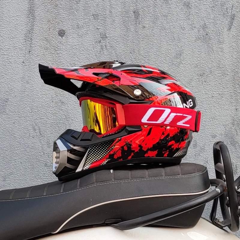 beach bike helmet Off road motorcycle helmet bicycle DH downhill full helmet ATV all terrain beach bike helmet Capacite Cross Casco Motocross – InterCyprus Trading Ltd