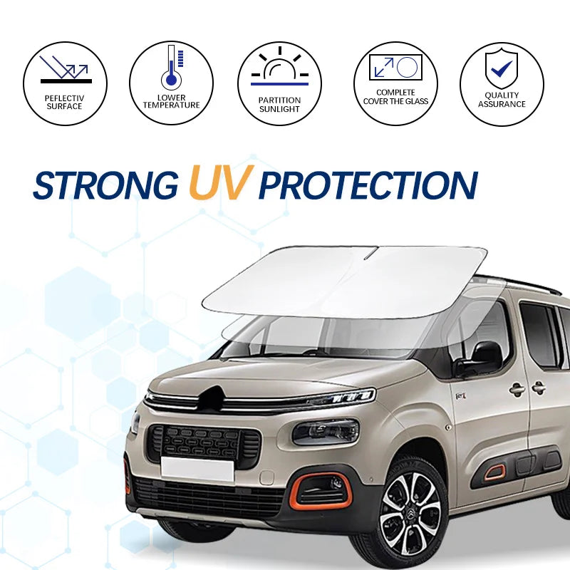 sonnensegel berlingo Sonnenschutz für Citroen Berlingo Auto-Windschutzscheibe UV-Schutz ref –  InterCyprus Trading Ltd