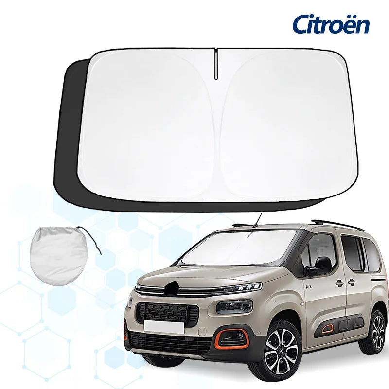 sonnensegel berlingo Windschutzscheiben-Sonnenschutz für Citroen Berlingo B9 mit reflektier –  InterCyprus Trading Ltd