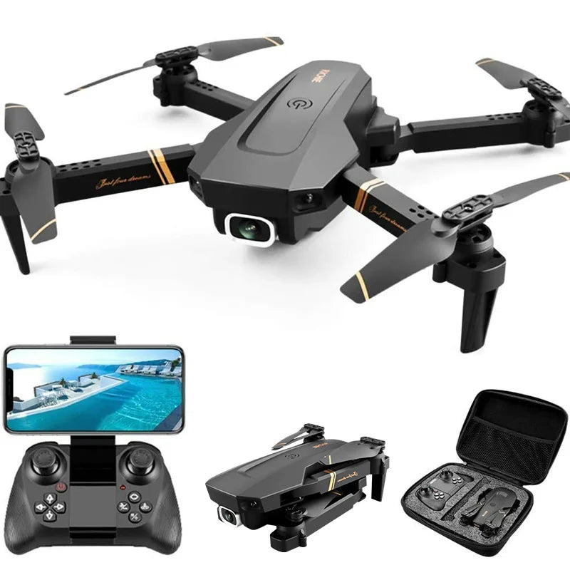 🟠 4DRC V4 RC Drone  4K 1080P HD Wide Angle Dual Camera WIFI FPV Drones Foldable Quadcopter Dron Helicopter Toys Gift