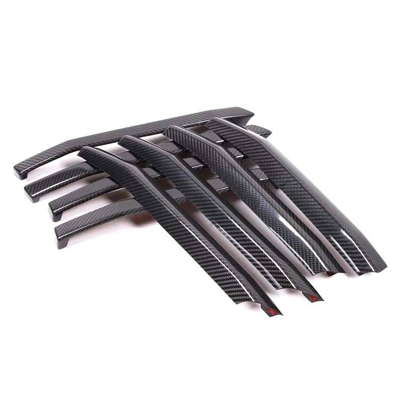 Barre In Fibra Di Carbonio Pultrusa, 1mm X 5mm X 600mm, 5 Pezzi, Nere, Uxcell