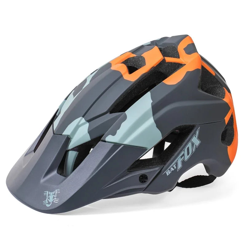 Batfox Cycling Helmet Women Men Lightweight Breathable Integrated MTB Bicycle Race Helmet Safety Cap Sport Mountain Road Bike