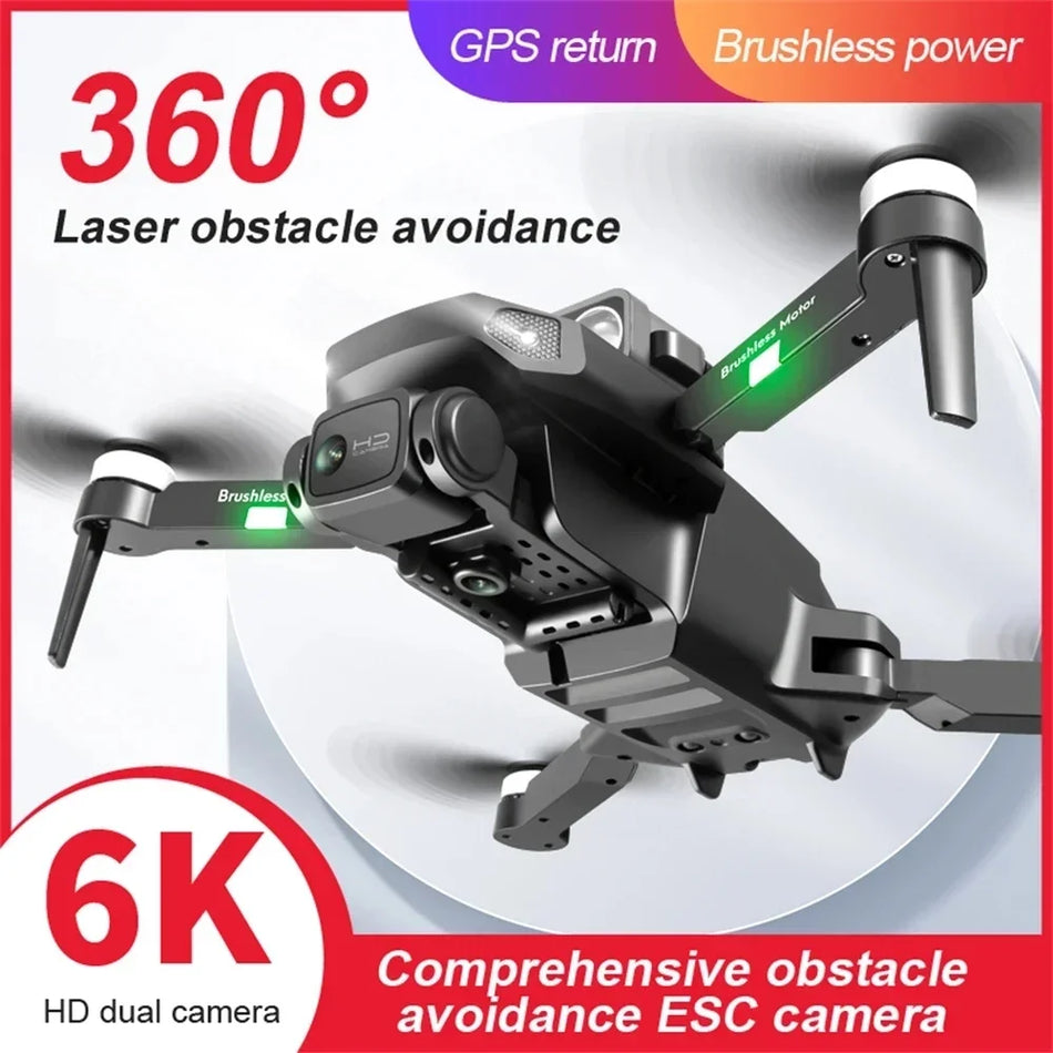 New RG101 MAX GPS RC Drone 6K Professional Dual HD Camera FPV 3KM Aerial Photography Brushless Motor Foldable RC Quadcopter Toy