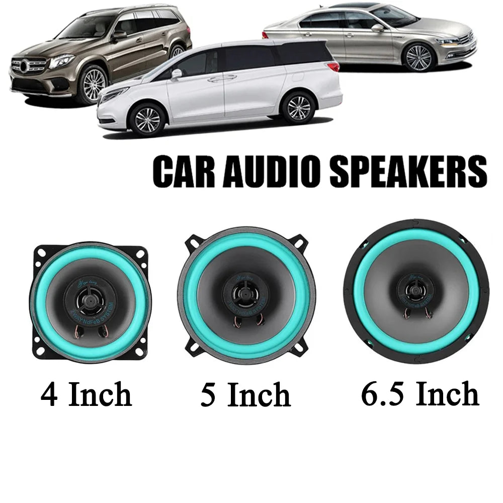 Altoparlante Coassiale Auto 4 Pollici 12V 300W – Suono HiFi Ad Alta Sensibilità Per Portiera E Bagagliaio