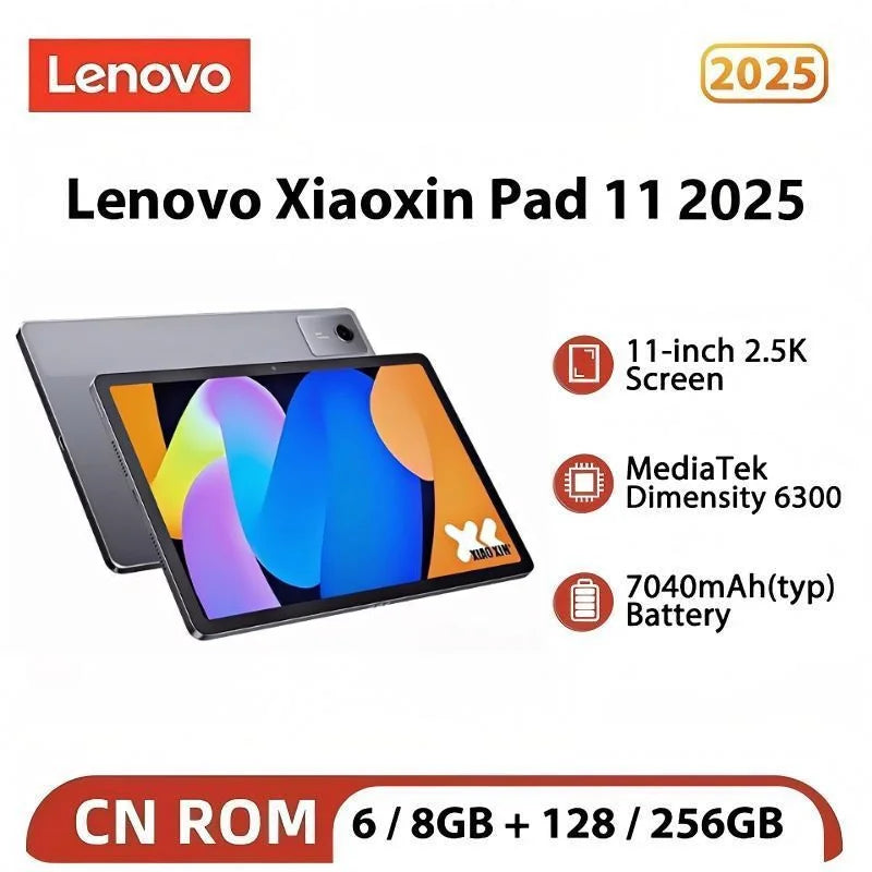 Nueva Tableta Lenovo Xiaoxin Pad 11 2025 128GB 256GB ROM MTK
