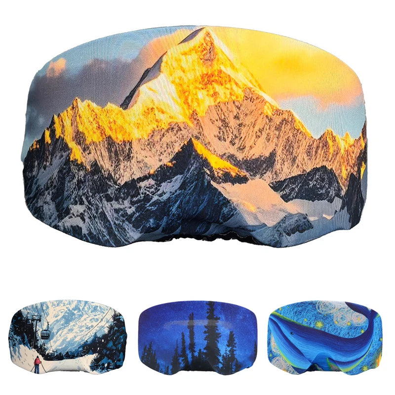 snow goggle covers Ski Goggle Cover Single Double Board Snow Glass Protector Cover Portable  Anti-Scratch Ski Goggle Lens Cloth Skiing Eyewear Cover – InterCyprus  Trading Ltd