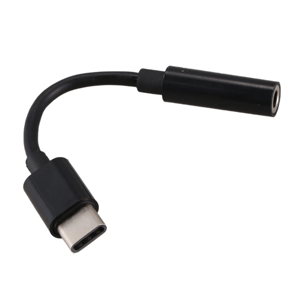 🟠 USB C to 3.5mm Headphone/Earphone Jack Cable Adapter,Type C 3.1 Male Port to 3.5 mm Female Stereo Audio Headphone Aux Connect