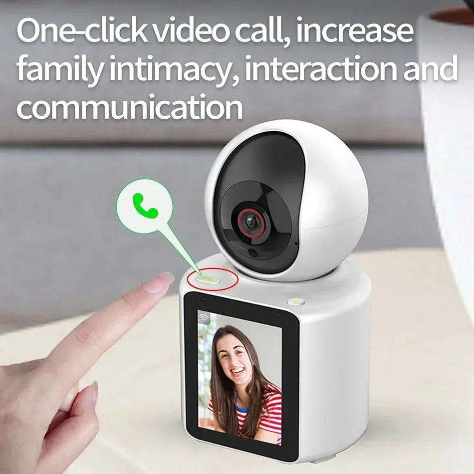 4MP WIFI IP Camera Auto Tracking One Click Video Call with Screen Indoor Baby Monitor Security CCTV Surveillance PTZ Cameras