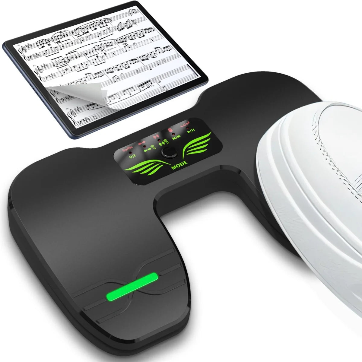 foot pedal page turner Wireless Page Turner Pedal Portable Music Page Turner for Tablets Smartphones BT Foot Page Turner Rechargeable & Anti-Skid Pad – InterCyprus Trading Ltd