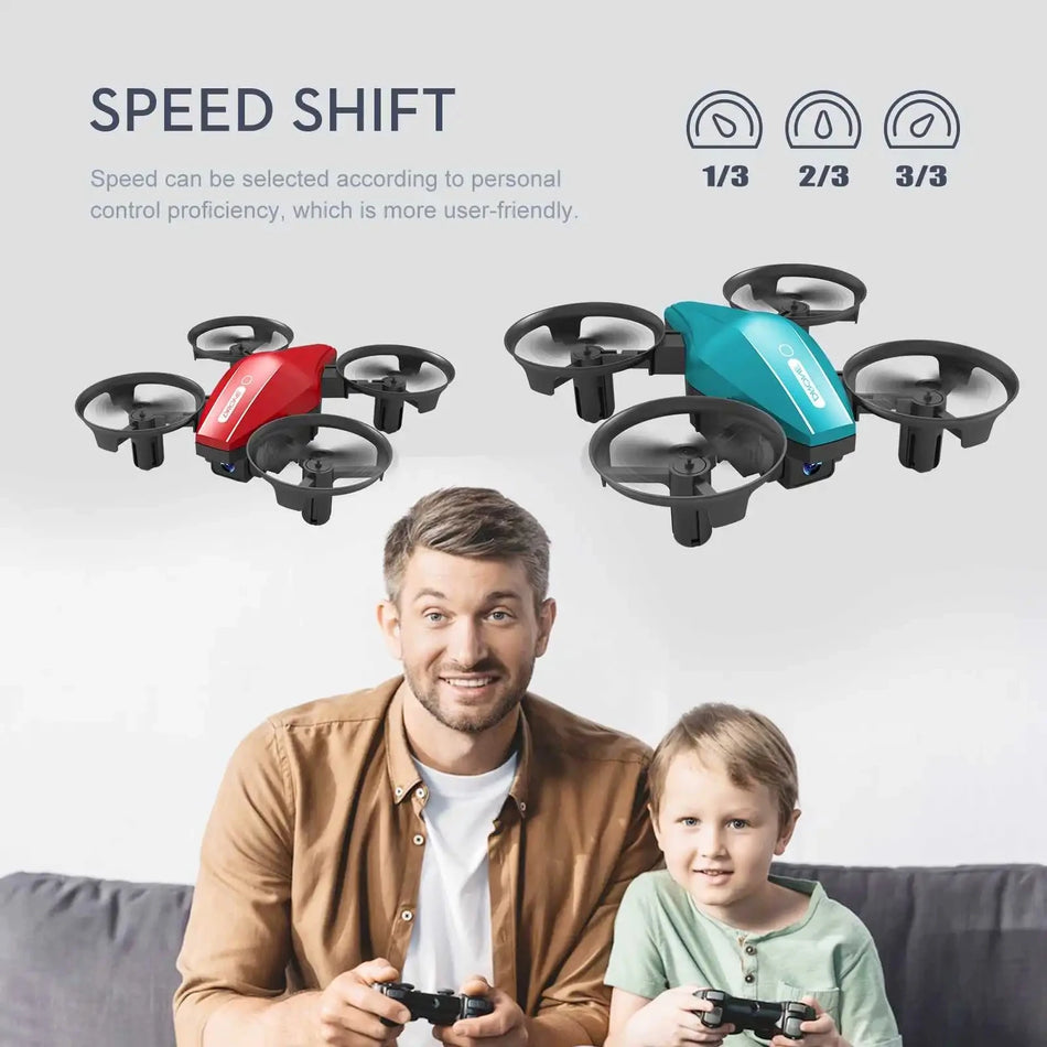 LSRC 2.4G Mini RC Stunt Drone GT1 Quadcopter Headless Mode 360° Roll Professional Pocket Portable Dron Gifts Toys for boys