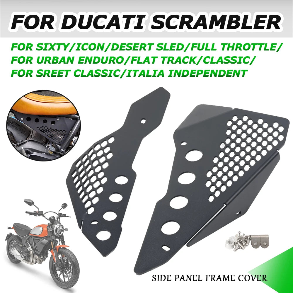 Ducati Scrambler Frame Cover Side Fairing Guard | 800 Enduro