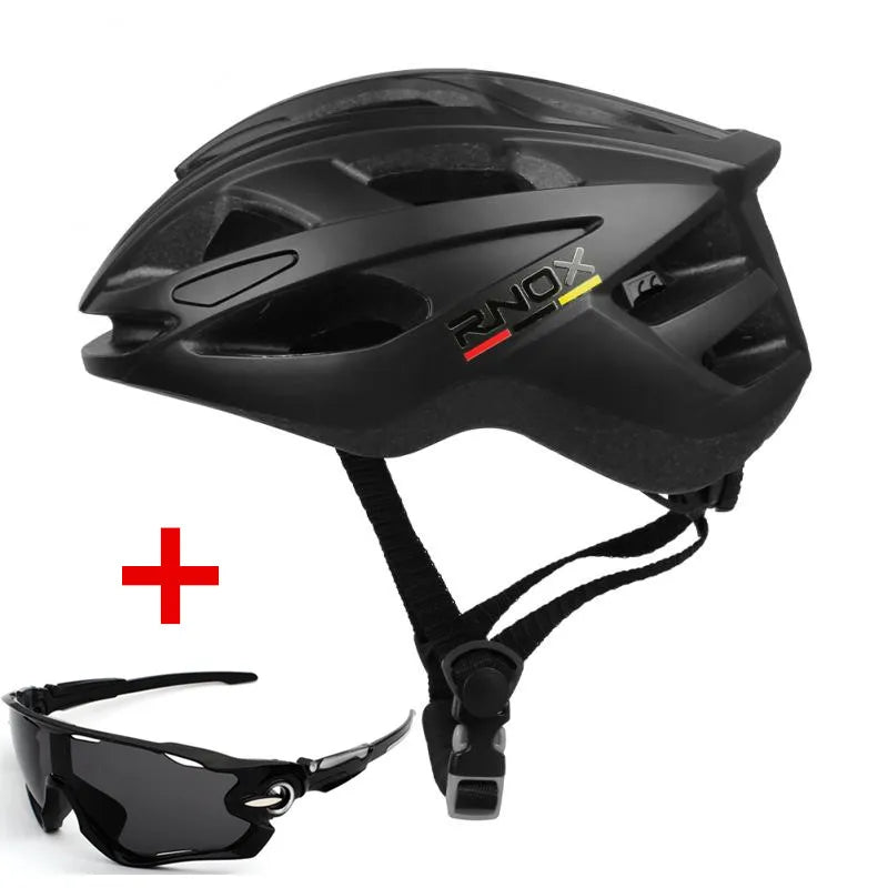 RNOX 2024 New Ultralight Cycling Helmet Cycling Safety Cap Bicycle Helmet for Women Men Racing Bike Equipments  MTB Helmets