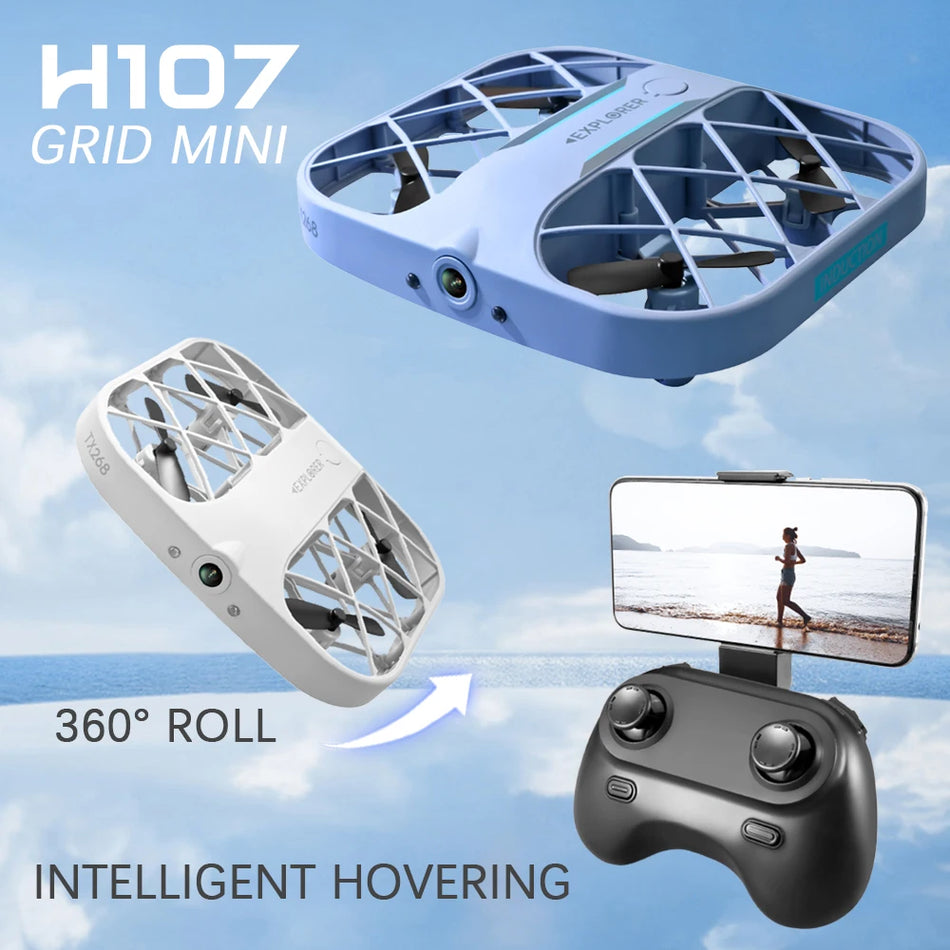 JJRC H107 Mini Drone 8K 4K Quadcopter with Camera Real-Time Transmission Mini dron Pocket UFO Small Remote Control Plane Toy