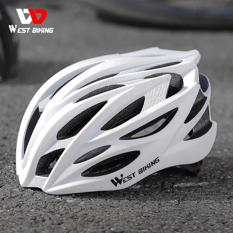 WEST BIKING Bike Helmet Ultralight Aviation Hard Hat Capacete Ciclismo Cycling Helmet Unisex Cycling Outdoor Mountain Road