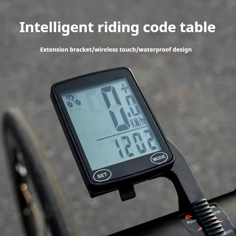 fahrradcomputer ohne kabel Kabelloser Fahrradcomputer Touchscreen Fahrradcomputer Mountainbike  Geschwindigkeitsmesser Trittfrequenzsensor GPS für Fahrrad Fahrrad Zubehör  – InterCyprus Trading Ltd