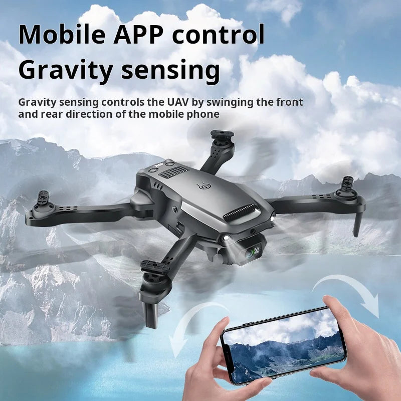 New Mini RC Drone With 8K HD Dual Camera WiFi FPV Drones 4K Professinal Obstacle Avoidance Foldable Quadcopter Gifts Toys