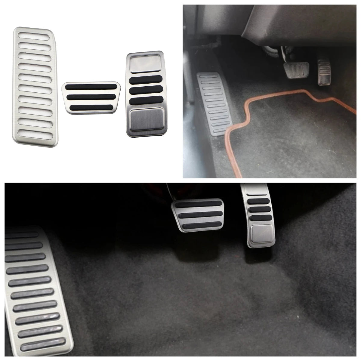 non slip pedal Mustang Pedal Covers Non Slip Foot Pedals