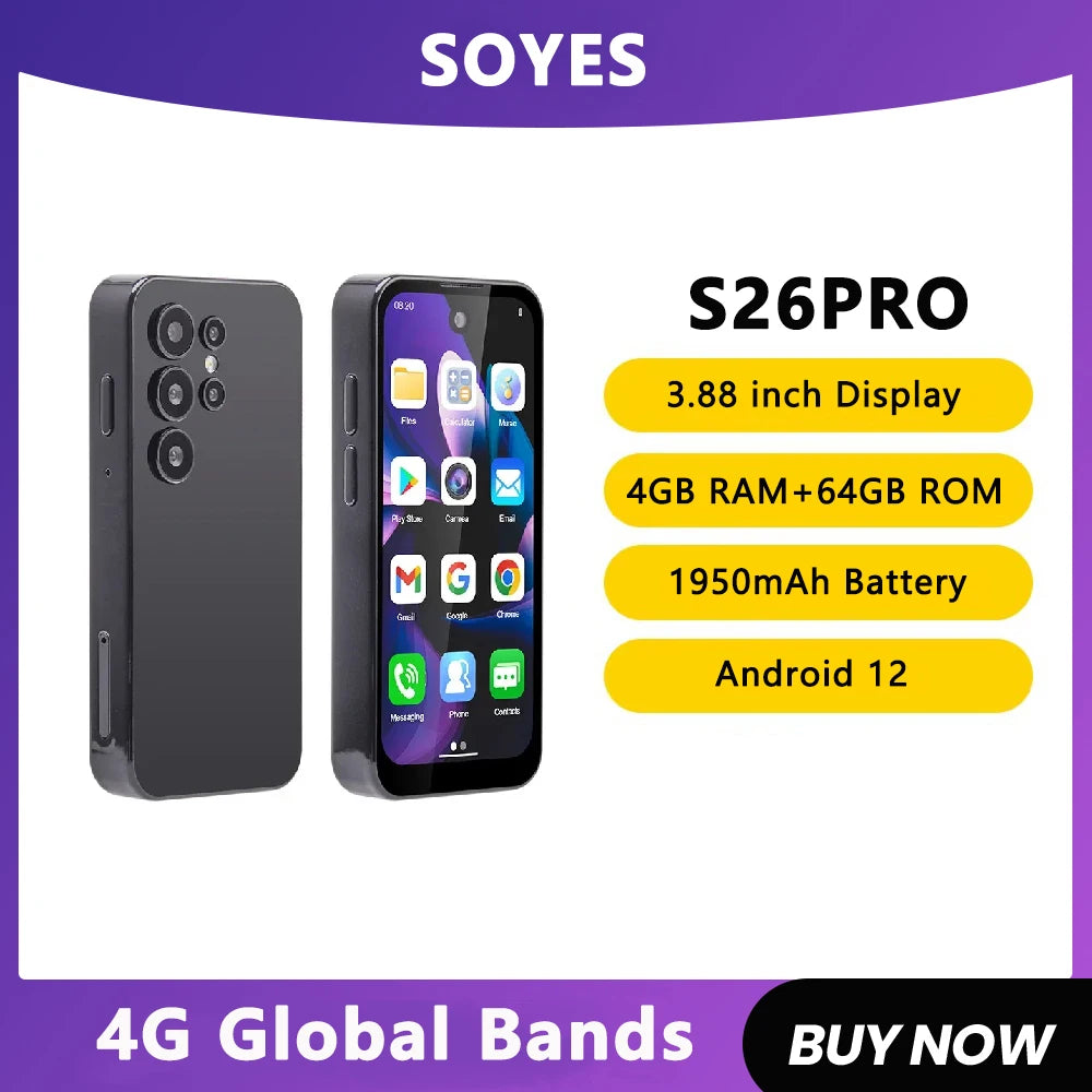 SOYES S26 Pro Mini Android Phone | Phone - SOYES New – InterCyprus