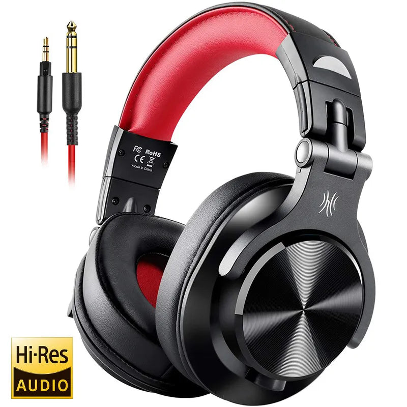 🟠 Oneodio Wired Over Ear Headphone With Mic Studio DJ Headphones Professional Monitor Recording & Mixing Headset For Gaming