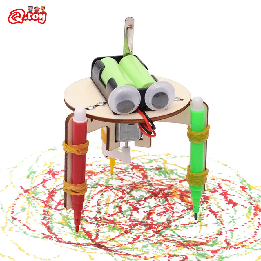 Felly Kit Scientifico STEM 5 In 1 | Esperimenti Fai Da Te Per Bambini: Auto, Ventola, Granchio | Regalo Educativo - 5