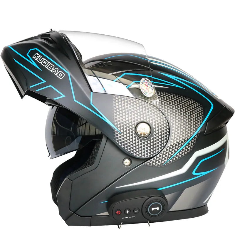 dot approved bluetooth women's motorcycle helmets Bluetooth Motorcycle Helmet DOT Approved Flip Up Waterproof Visors
