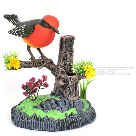 Interactive Voice-Activated Parrot Decoration &amp; Toy 506A