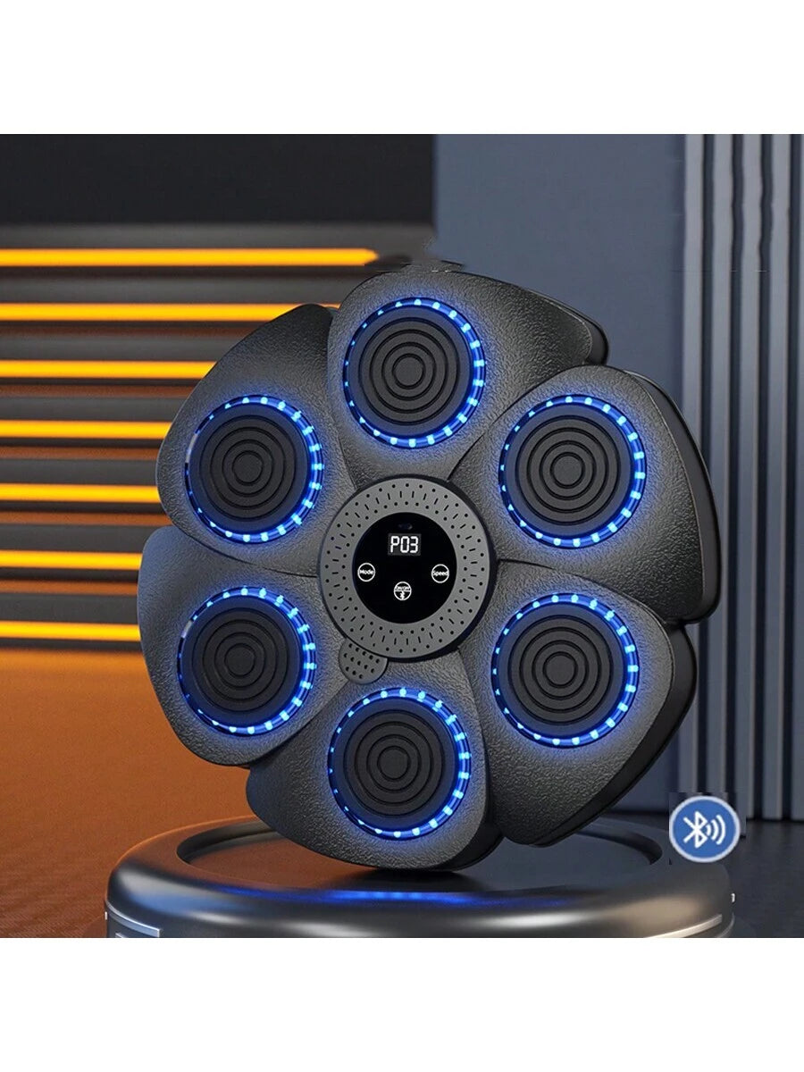 Upgraded USB Charging Bluetooth Music Boxing Machine - Wall-Mounted Home Training Pad
