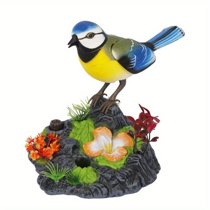 Interactive Voice-Activated Parrot Decoration &amp; Toy 510F