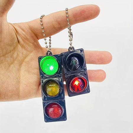 Interactive LED Traffic Light Learning Toy - Educational Gift for Youngsters 14+