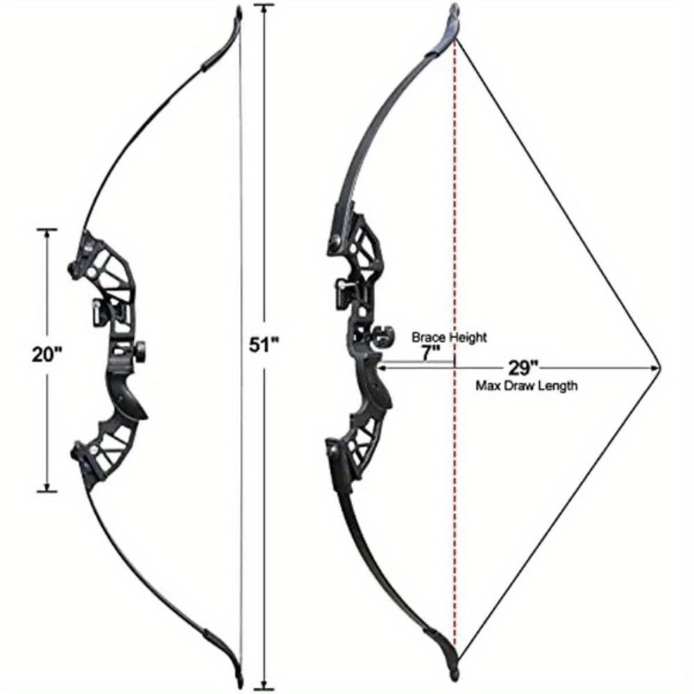 BZTANG Takedown Recurve Bow &ndash; Ambidextrous Design Pro