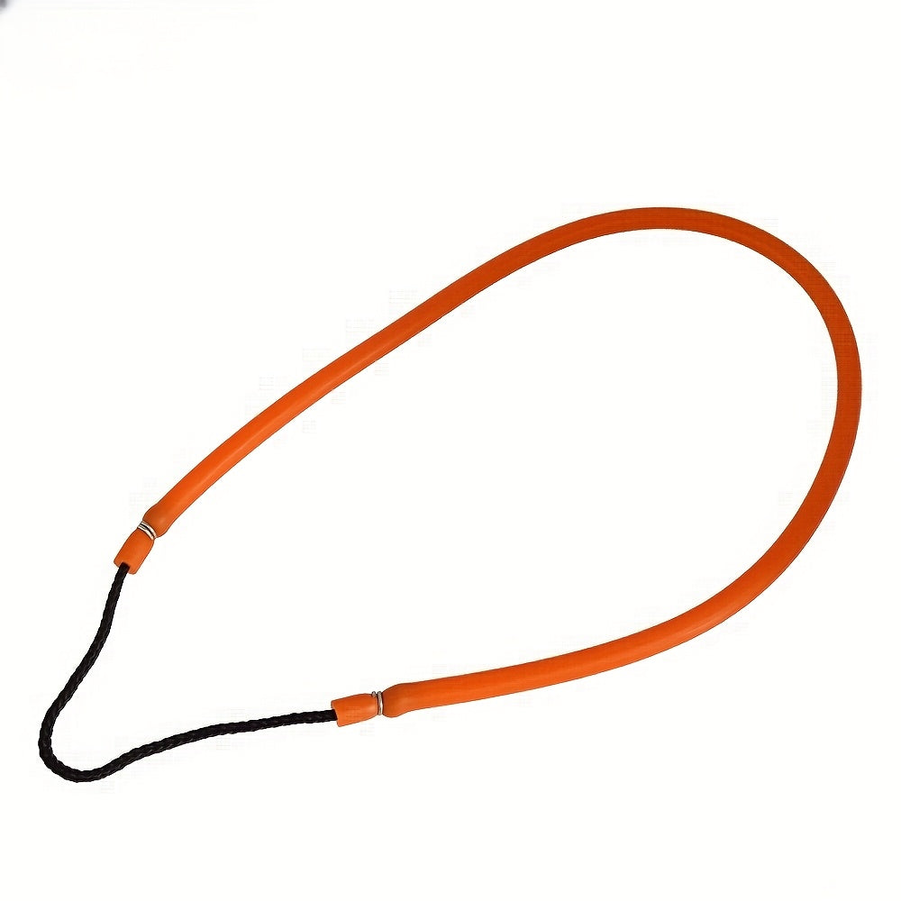 BLUEFREE 5x10mm Black Elasticated Latex Rubber Bands &ndash; High-Strength Abrasion-Resistant Fishing Gear Orange