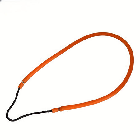 BLUEFREE 5x10mm Black Elasticated Latex Rubber Bands &ndash; High-Strength Abrasion-Resistant Fishing Gear Orange