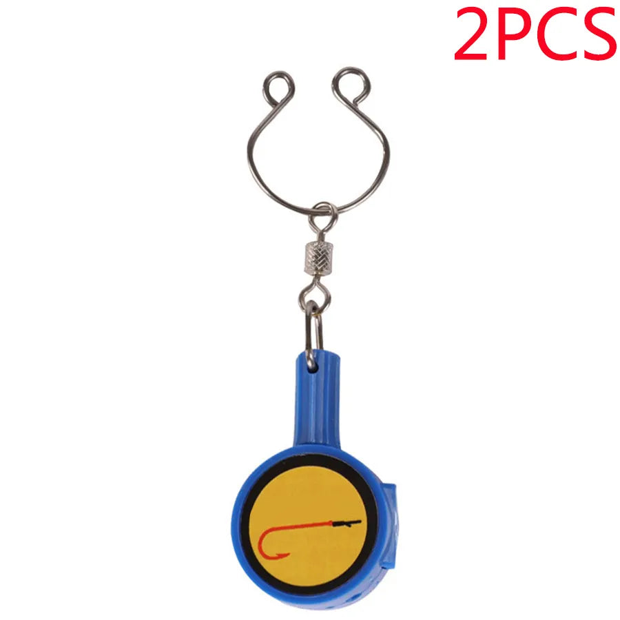 1/2 PCS Fast Tie Nail Knotter Cutter Fishing Supplies/Goods/Tackle/Accessories ABS Fishing Quick Knot Tying Tool Cover Hooks C1  2PCS