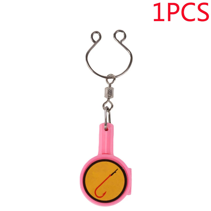 1/2 PCS Fast Tie Nail Knotter Cutter Fishing Supplies/Goods/Tackle/Accessories ABS Fishing Quick Knot Tying Tool Cover Hooks C2  1PCS