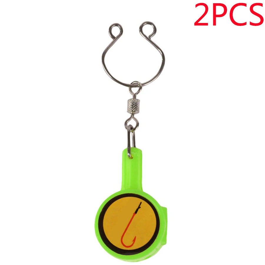 1/2 PCS Fast Tie Nail Knotter Cutter Fishing Supplies/Goods/Tackle/Accessories ABS Fishing Quick Knot Tying Tool Cover Hooks C3  2PCS