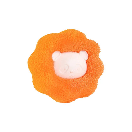 1-5pcs Pet Hair Remover Reusable Ball Laundry Washing Machine Filter Wool Sticker Cat Hair Remover Pet Fur Lint Catcher Home Orange-1PC