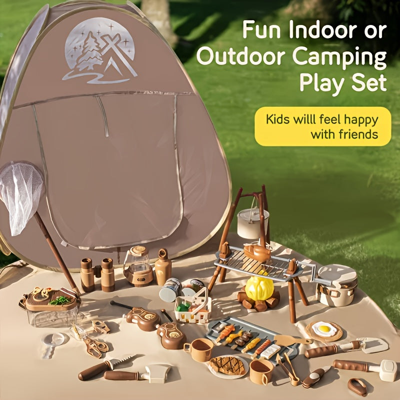 Camping Tent &amp; Toy Set for Kids