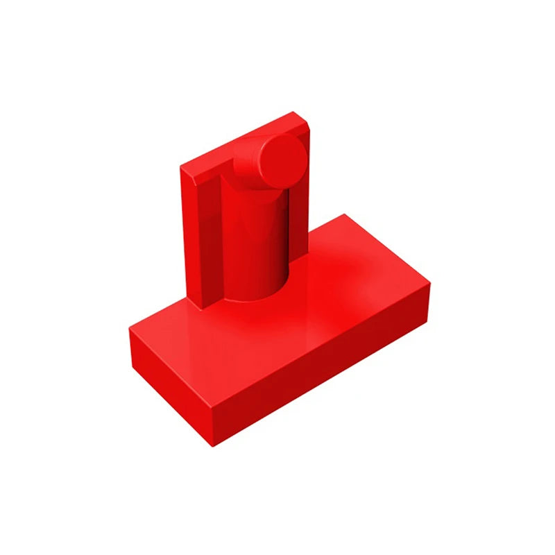 10Pcs MOC Parts 3829 73081 Steering Stand 1 x 2 with Black Steering Wheel Compatible Bricks DIY Building Blocks Particle Kid Toy Red-21