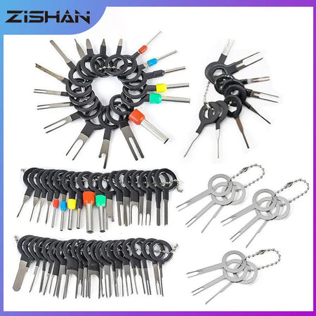 11/18/26/36/41PCS Car Terminal Removal Connector Extractor Puller Pin Extractor Release Pin Car Mechanical Tools for Auto Repair 36pcs