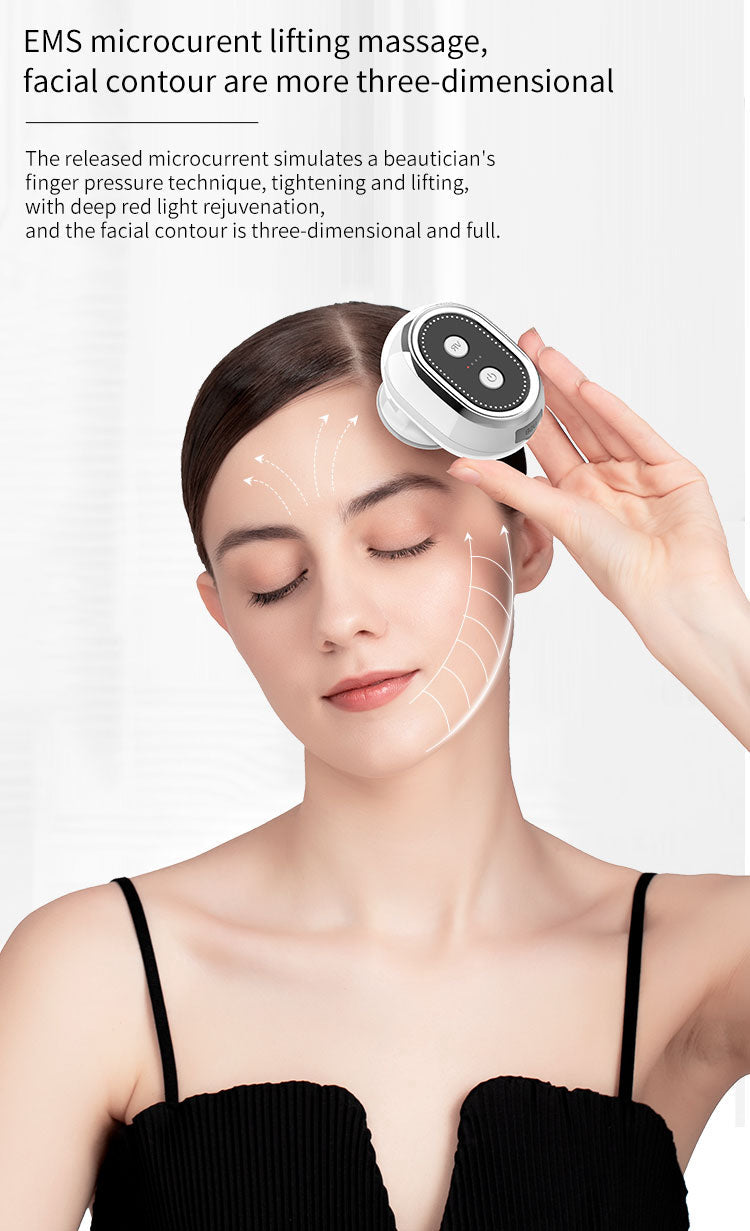KKS Radio Frequency Skin Tightening Home Facial Lift Microcurrent Face Uplifting Led Rf Ems Beauty Device Instrument