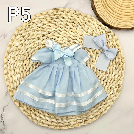 12 Inch 30 CM Bjd Anime Doll Kids Girls 4 To 16 Years Dollhouse Accessories Skirt Hat Headdress With Clothes Dress Up DIY Toys P-5 clothes / 30 cm