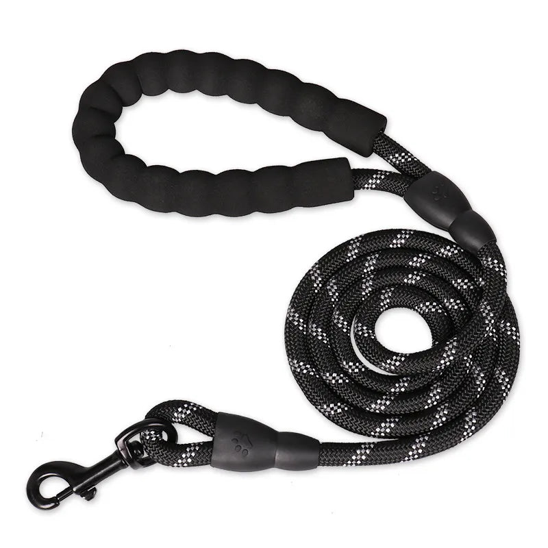 120/150/200/300CM Strong Leashes for Dogs Soft Handle Dog Leash Reinforced Leash for Small Medium Large Dogs Big Dog Supplies black / 1.2CM 300CM