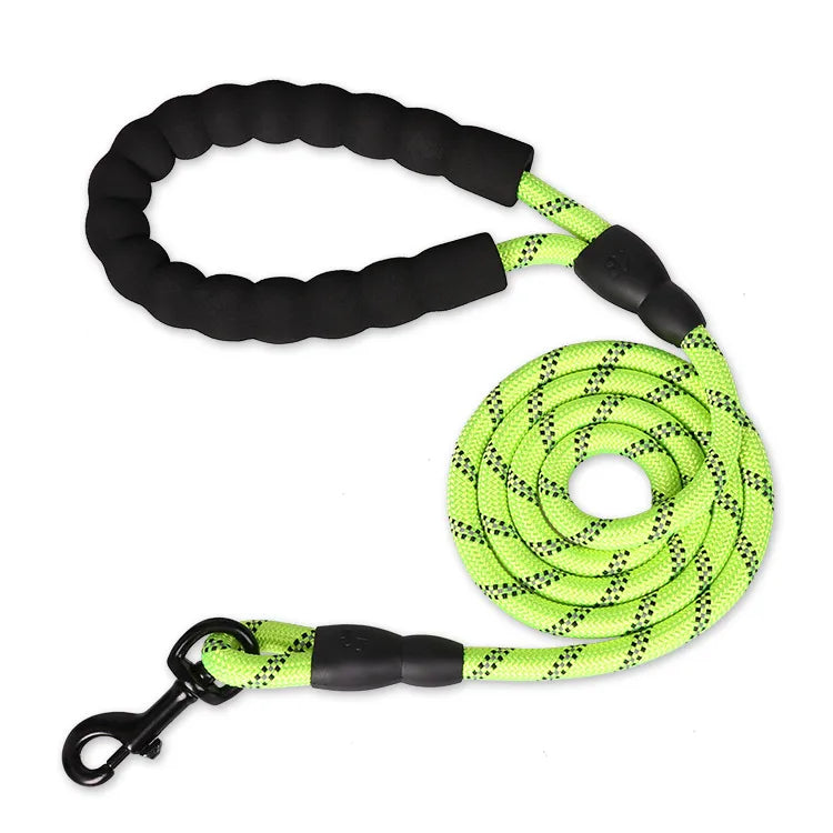 120/150/200/300CM Strong Leashes for Dogs Soft Handle Dog Leash Reinforced Leash for Small Medium Large Dogs Big Dog Supplies green / 0.8CM 300CM